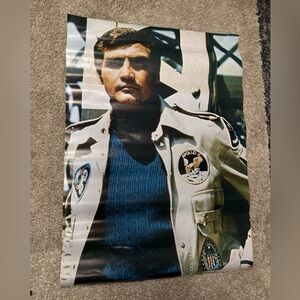 1976 SIX MILLION DOLLAR MAN (LEE MAJORS) Poster 21x32
